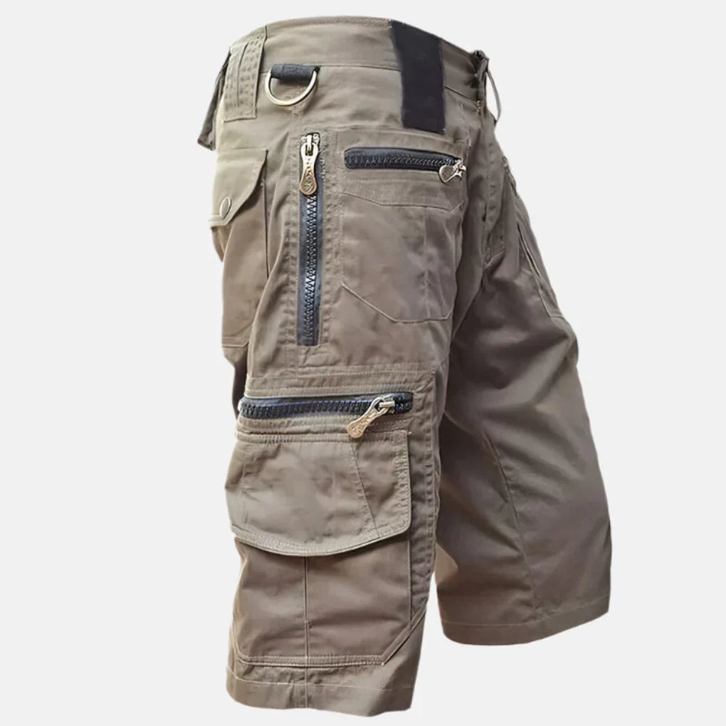 Momount pánské cargo šortky – více kapes, zip, D-ring, taktické, pracovní