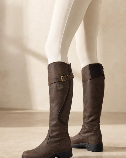 Momount women buckle-strap riding boots – view 1