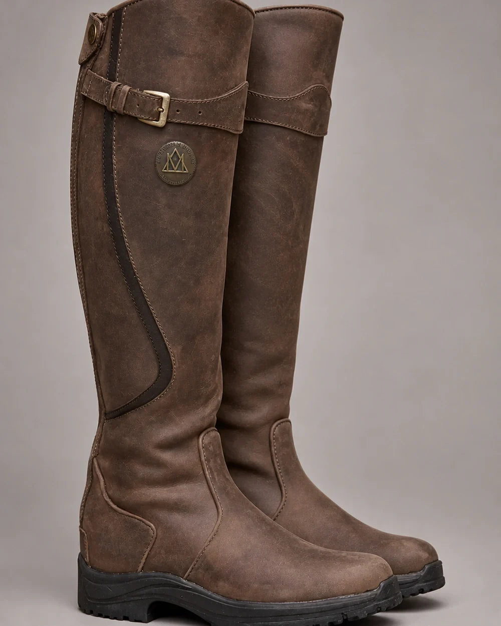 Momount women buckle-strap riding boots – view 2