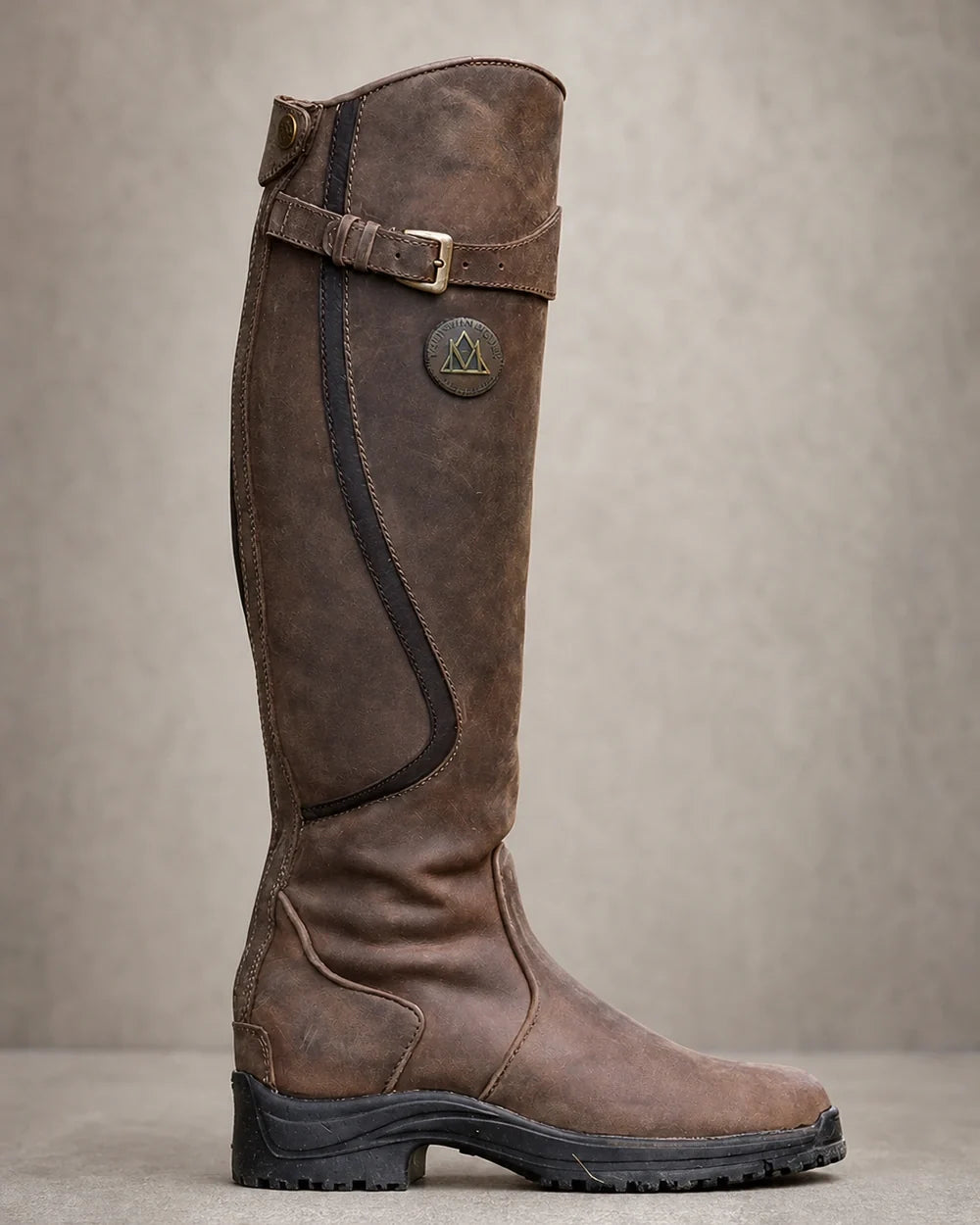 Momount women buckle-strap riding boots – view 5