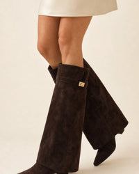 Brown Suede